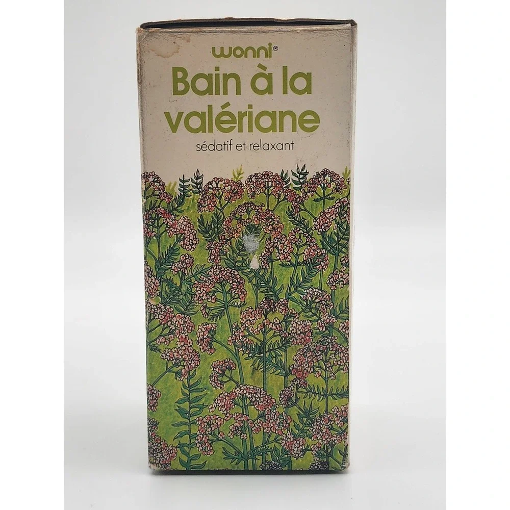 Wonni‎ Valerian Oil Bath Relaxing Calming Sedative Made in Germany Vintage